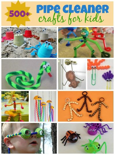 chenille stem crafts for kids