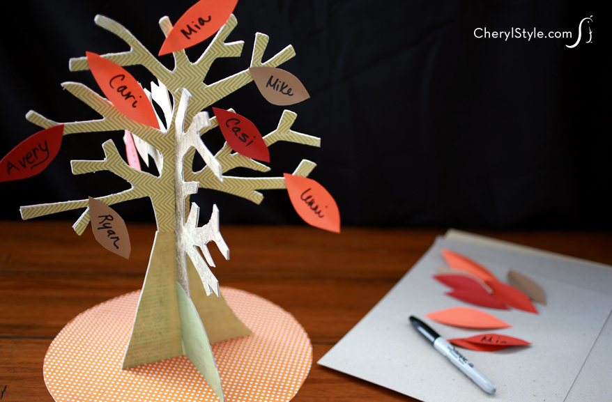 Printable Thanksgiving Family Tree | Fun Family Crafts