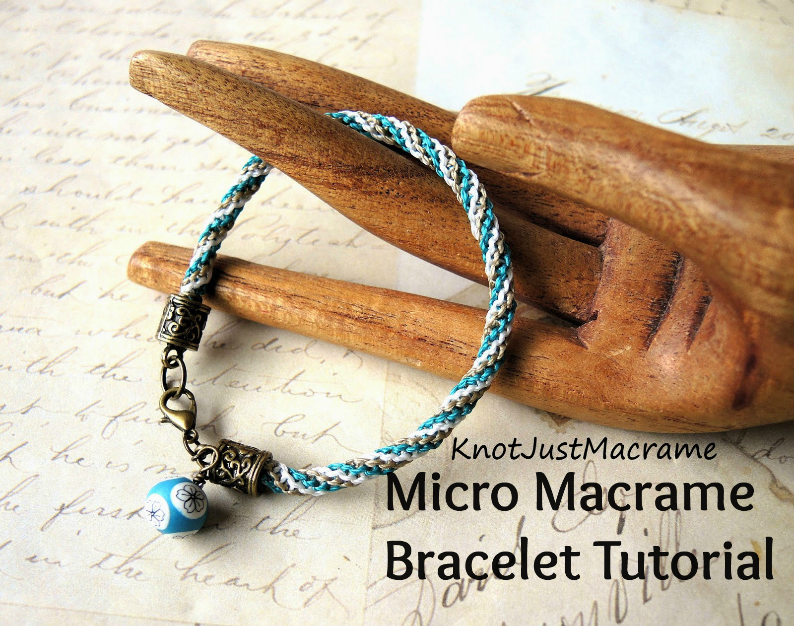 Micro Macrame Bracelet