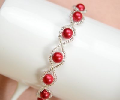 Pearl and Seed Bead Bracelet