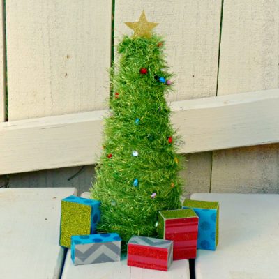 Mini Light-Up Christmas Tree