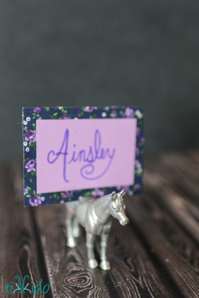 Animal Place Cards