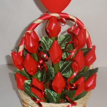 Hershey Kiss Roses Bouquet