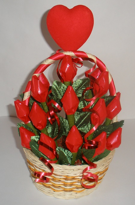 hersheys kisses roses sweet valentine craft