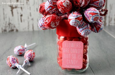 Valentine's Candy Bouquet