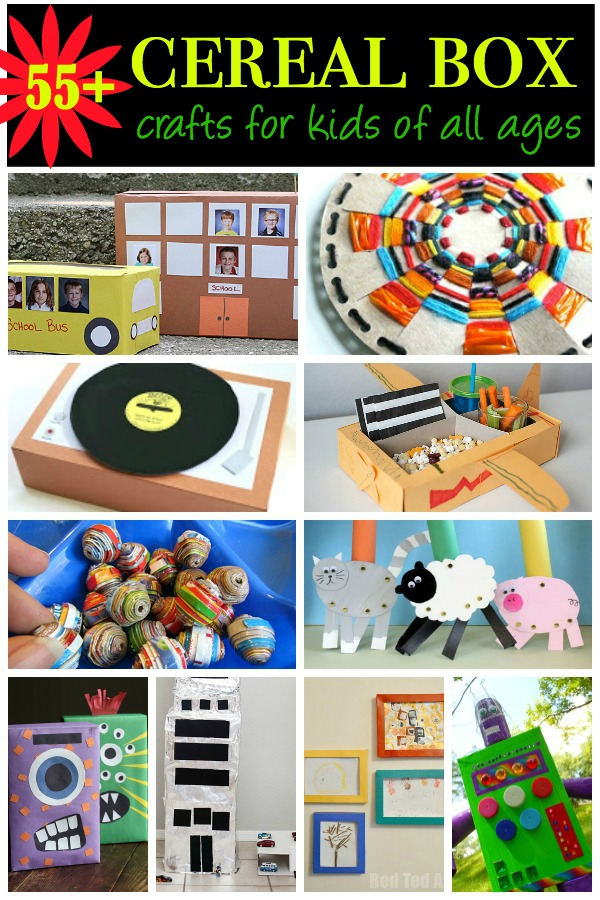 Recycled Cereal Box Craft Ideas for Your Kids