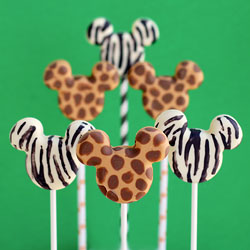 Animal Print Mickey Mouse Pops