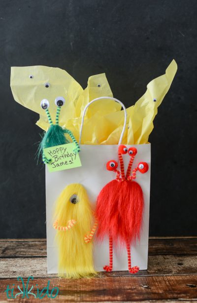 Monster Gift Bag Fun Family Crafts