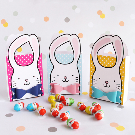 Printable Bunny Favor Bags 