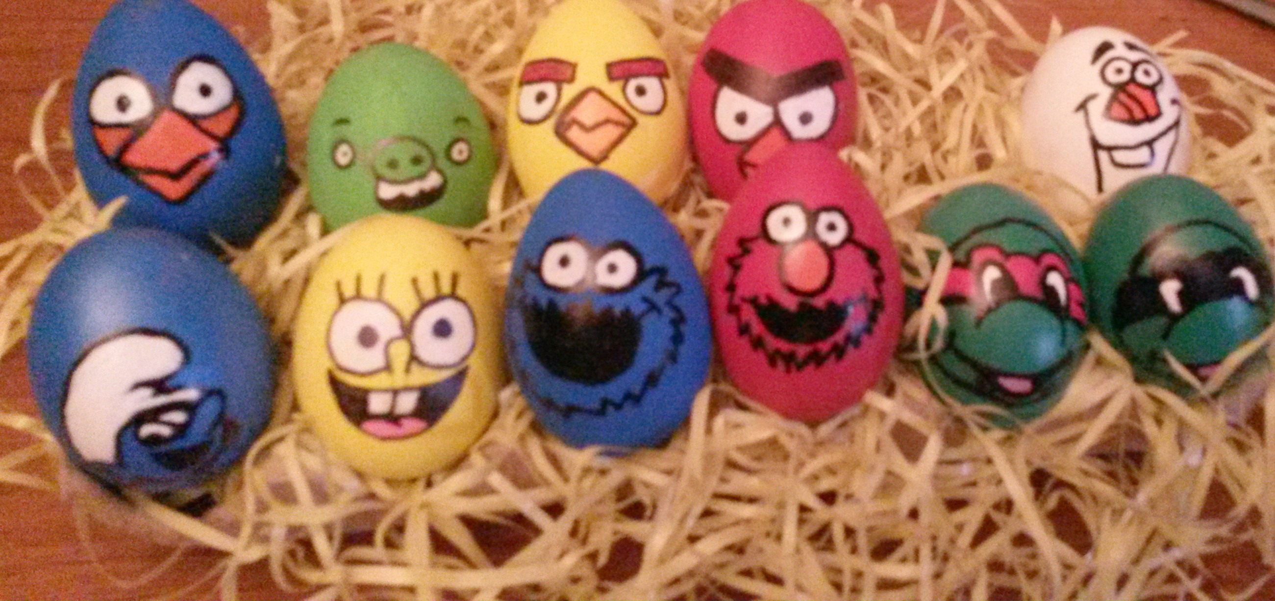 Character Easter Eggs | Fun Family Crafts