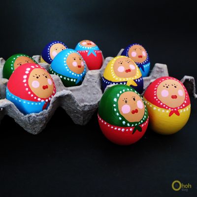 Babouchka Easter Eggs
