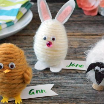 Easter Egg Place Card Critters