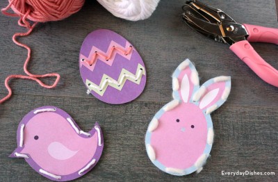 Printable Easter Lacing Cards