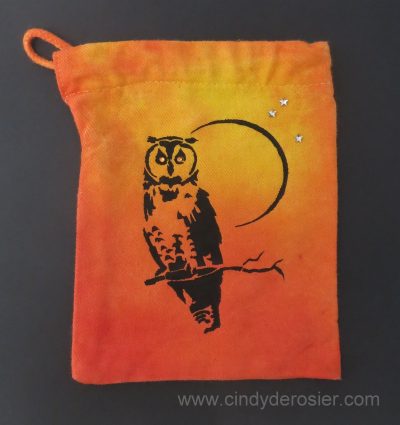Moonlit Owl Canvas Bag