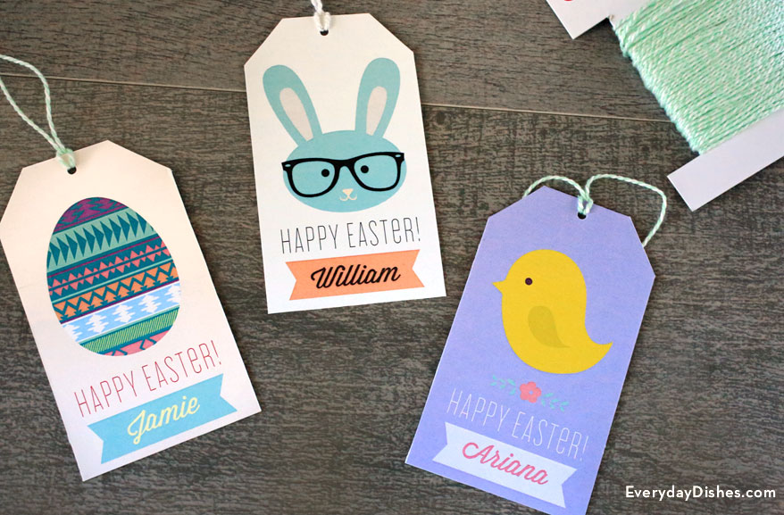 printable easter gift tags fun family crafts