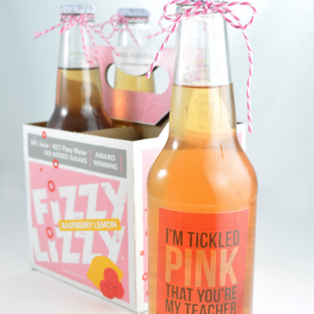 "I'm Tickled Pink That You're My Teacher" Gift Idea