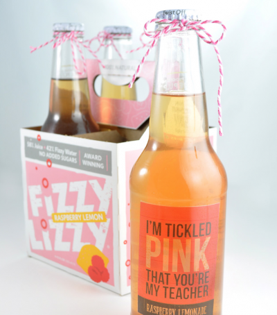 "I'm Tickled Pink That You're My Teacher" Gift Idea