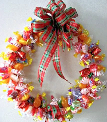 Candy Wreath | Fun Family Crafts