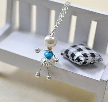 Silver Fairy Pendant Necklace
