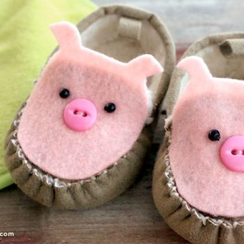 Pig Baby Shoes