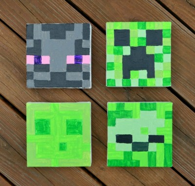 Minecraft Canvas Paintings