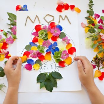 Mother's Day Flower Art