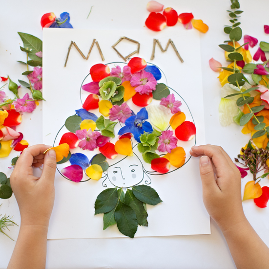 Mother's Day Flower Art | Fun Family Crafts
