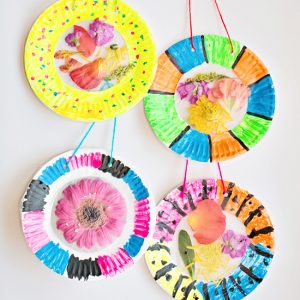 Colorful Flower Suncatcher | Fun Family Crafts