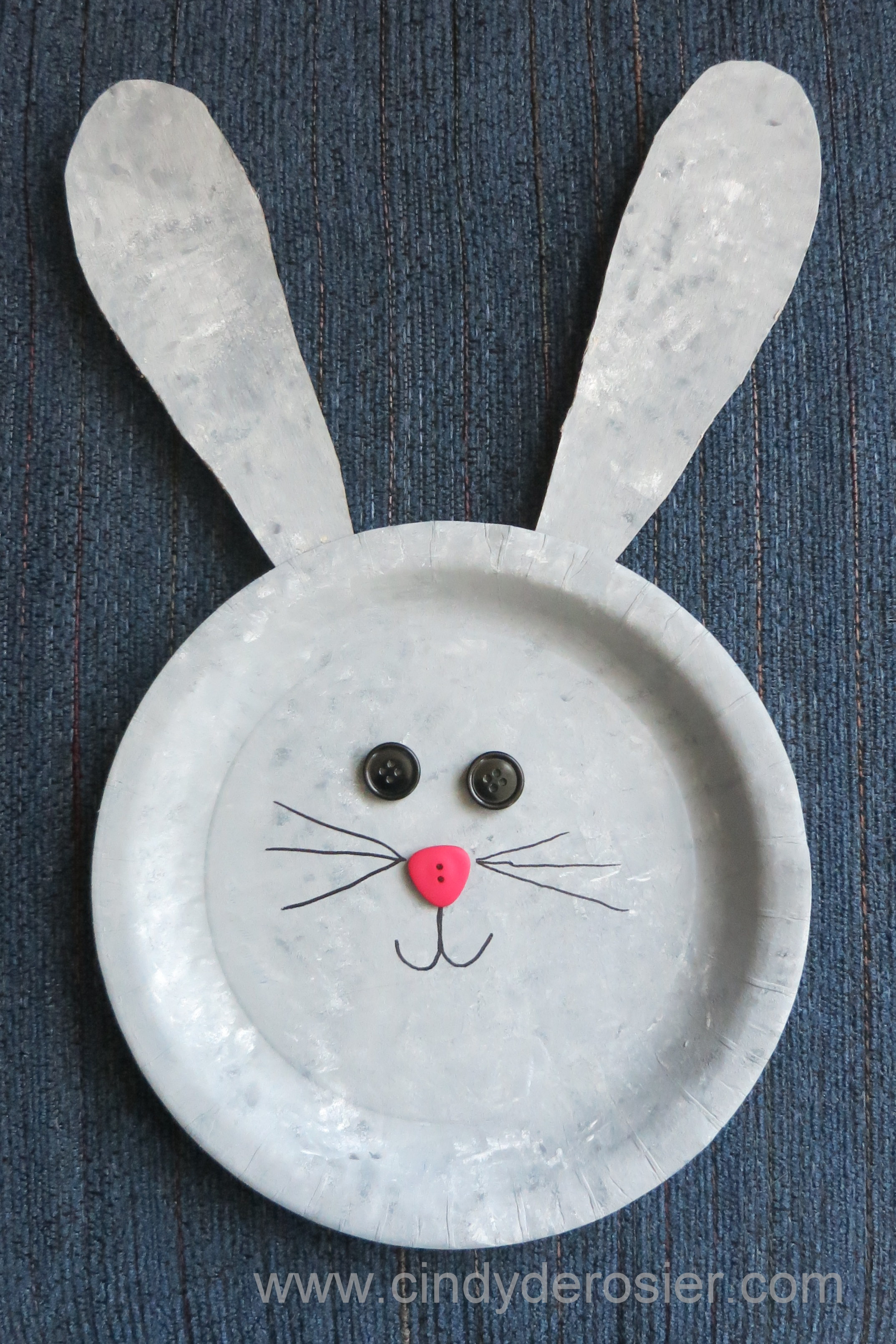 Paper Plate Bunny | Fun Family Crafts