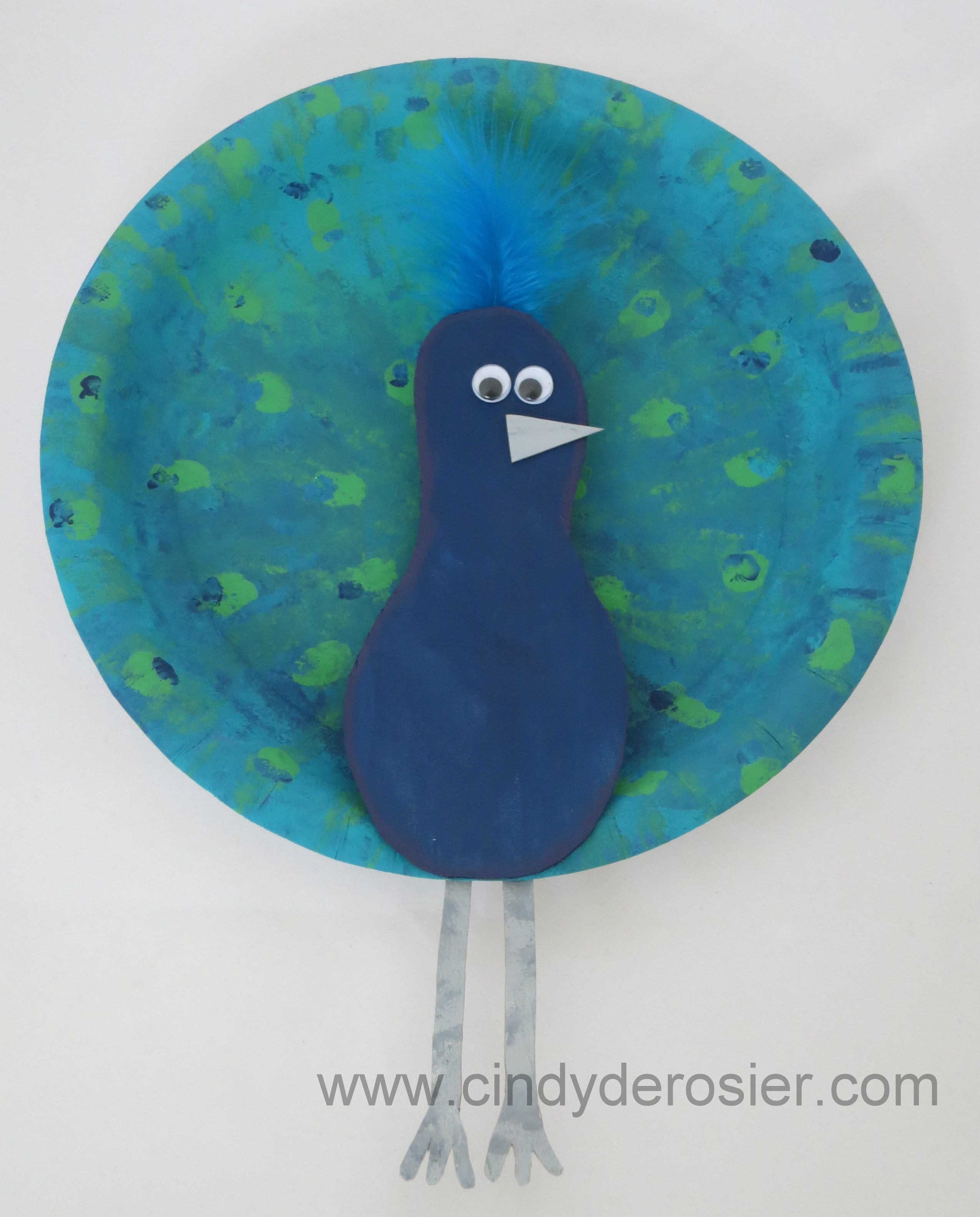 Paper Plate Peacock | Fun Family Crafts