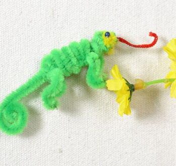 Pipe Cleaner Lizard