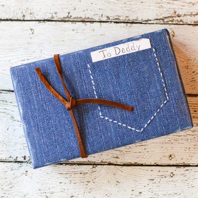 Denim Gift Wrapping