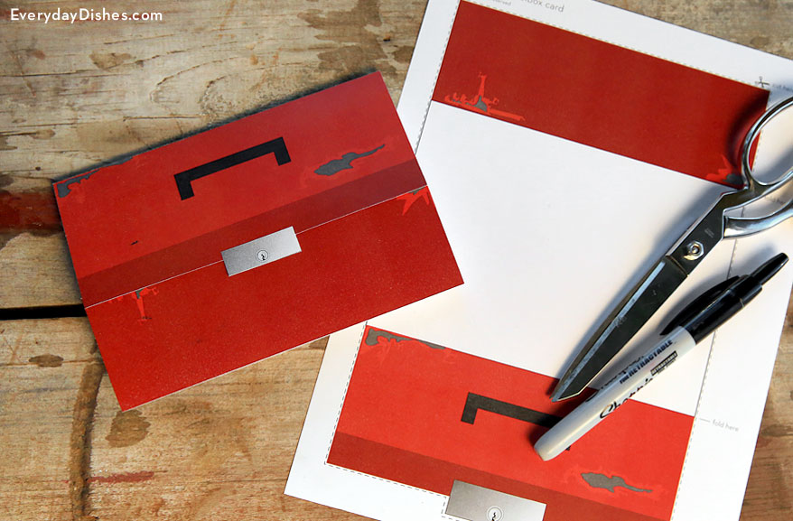 Printable Toolbox Card | Fun Family Crafts