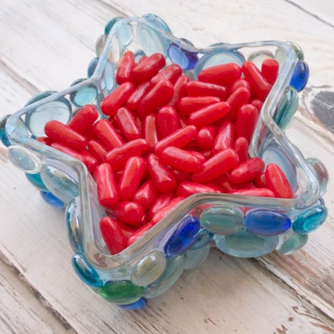 Decorated Candy Dish Fun Family Crafts