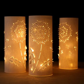Dandelion Paper Lanterns