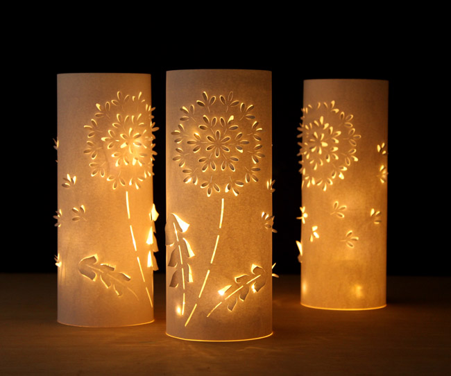 Dandelion Paper Lanterns | Fun Family Crafts