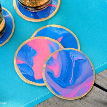Oven-Baked Clay Coasters