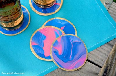 Oven-Baked Clay Coasters