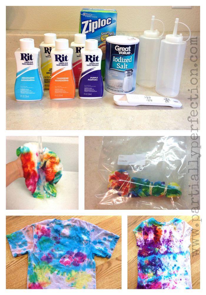 Easy (and Cheap!) Tie-Dye | Fun Family Crafts