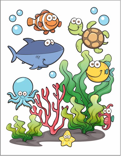 How To Draw Sea Animals: Simple Steps to Drawing Sea Animals and Many More  Different Animals for Kids and All Ages. Easy Sketch Guide for Beginners:  Rogers, Hawk: 9798864157114: Amazon.com: Books