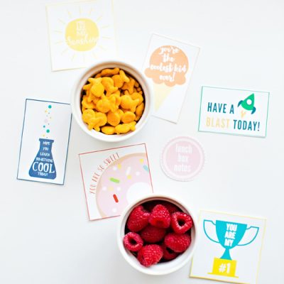 Printable Lunchbox Notes