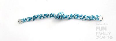 Step by step tutorial - How to make your own  Braided Friendship Bracelets at Fun Family Crafts