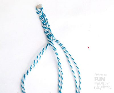 Step by step tutorial - How to make your own  Braided Friendship Bracelets at Fun Family Crafts