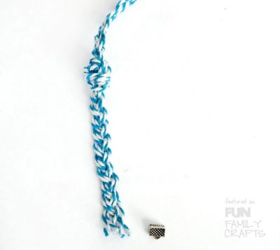 Step by step tutorial - How to make your own  Braided Friendship Bracelets at Fun Family Crafts