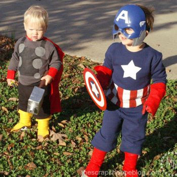 Captain America and Thor Costumes