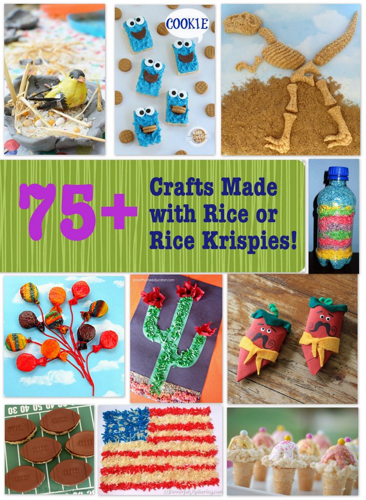 75 rice activities crafts for kids