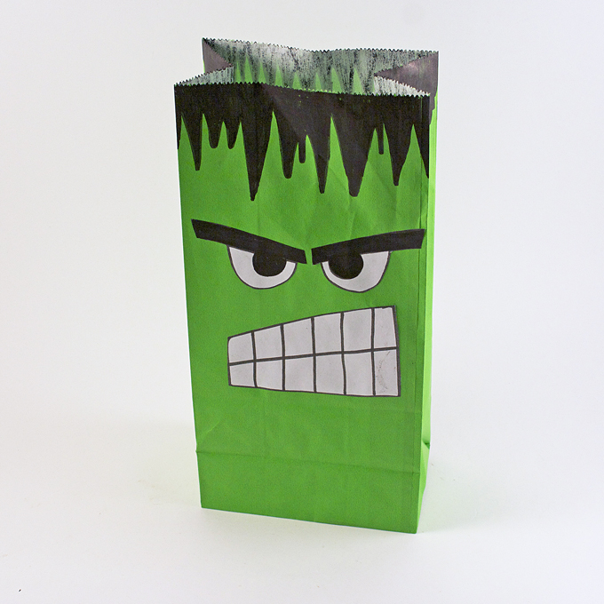 The Hulk Party Bag Fun Family Crafts