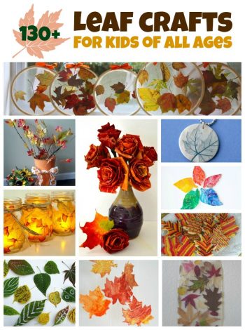 Leaf Crafts for Kids: fun fall leaf craft ideas for the season