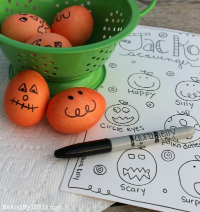 Jack-O Eggs and a Hunt