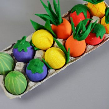 Vegetable Easter Eggs